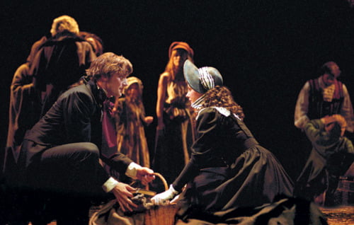 Los miserables encuentro Marius Cosette