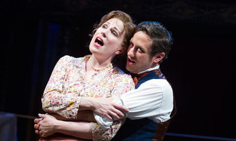 Tamsin Carroll and Christopher Fitzgerald in Barnum