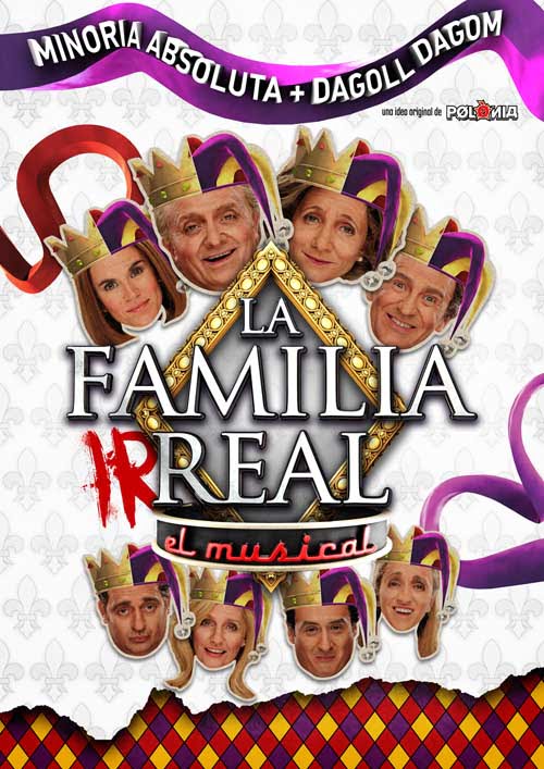 poster familia irreal