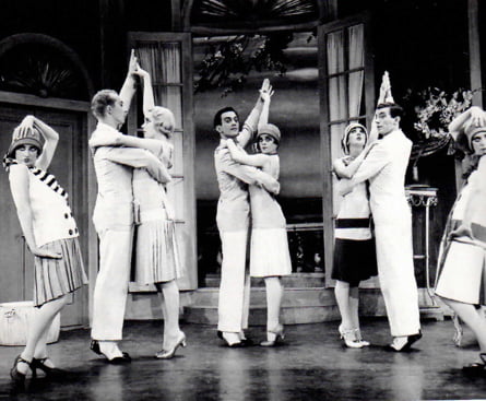 Julie Andrews (l) stars in original The Boy Friend