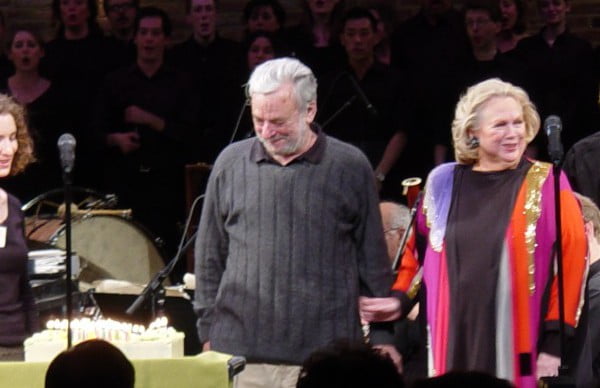 Barbara Cook y Stephen Sondheim