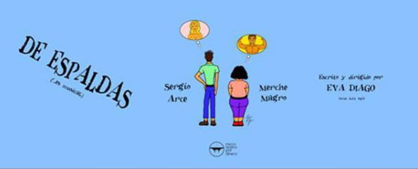 de espaldas cartel