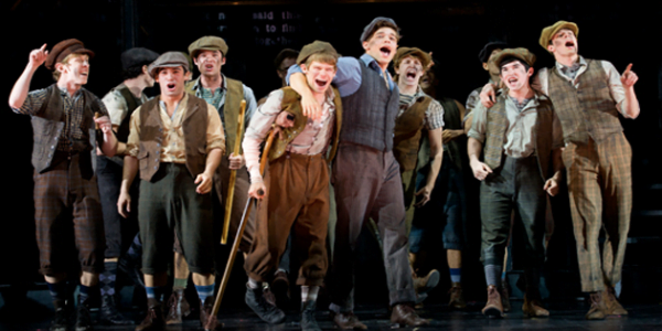 Escena del musical en Broadway