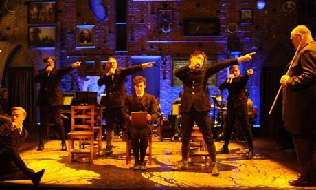 Una escena de "Spring awakening"