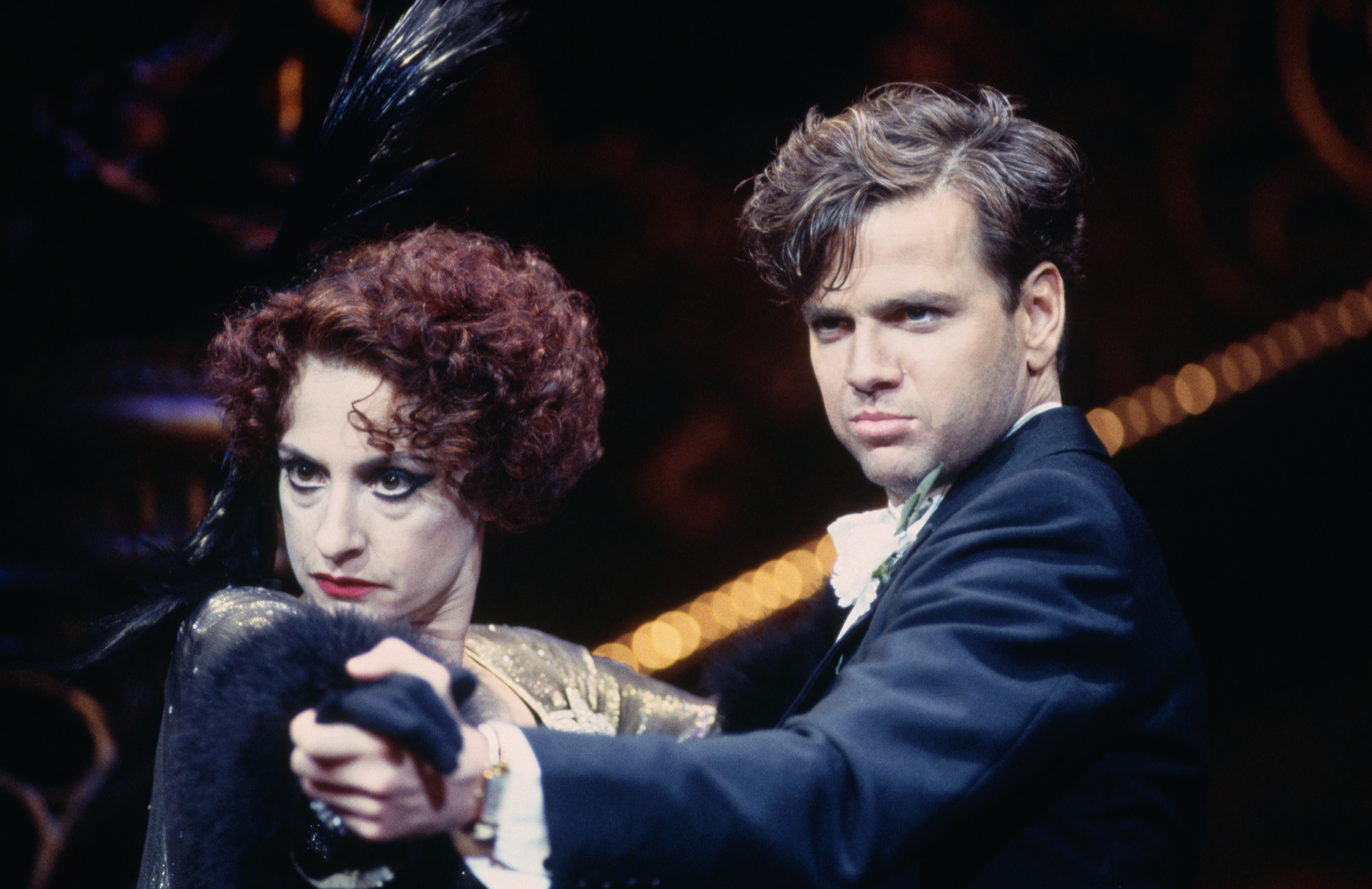 Patti LuPone y Kevin Anderson en "Sunset Boulevard"