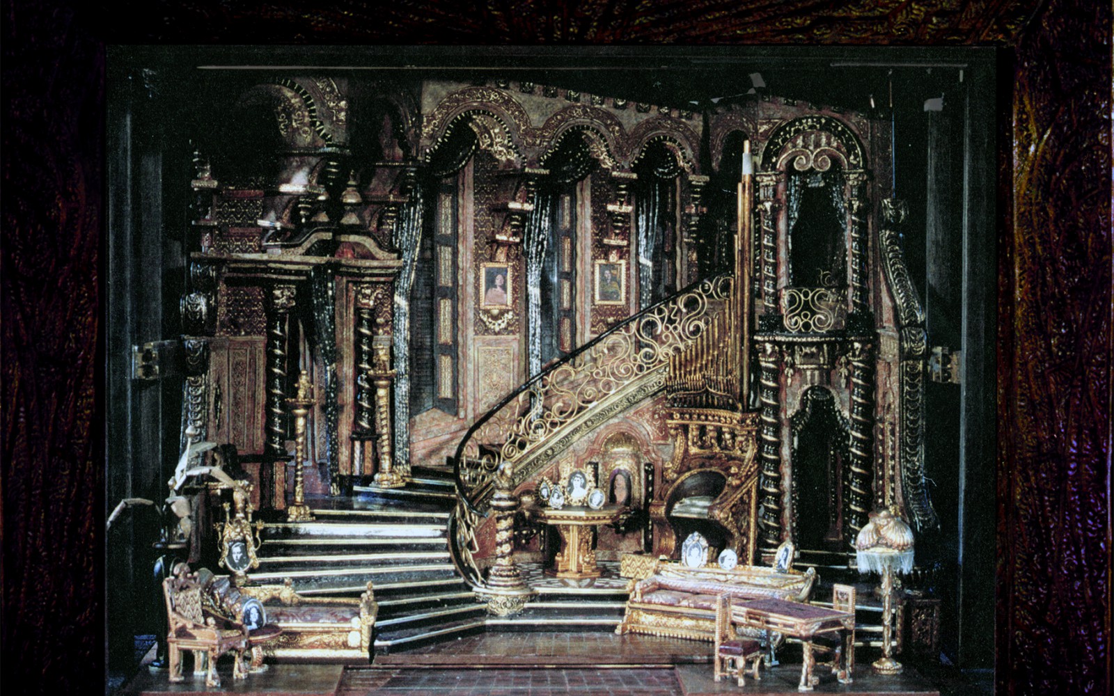 El espectacular escenario original de "Sunset Boulevard"