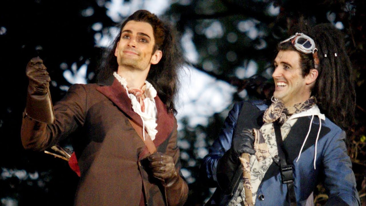 Simon Thomas y Michael Xavier fueron los príncipes en 2010 en el Open Air