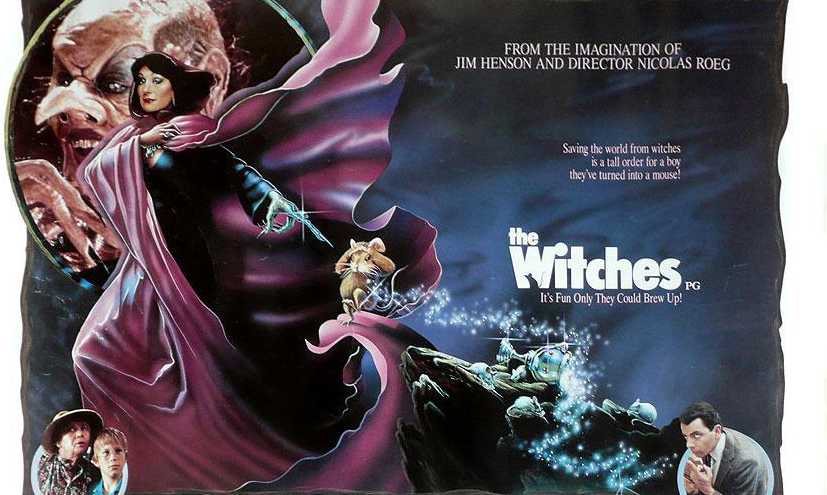 Cartel de La maldición de las brujas de 1990