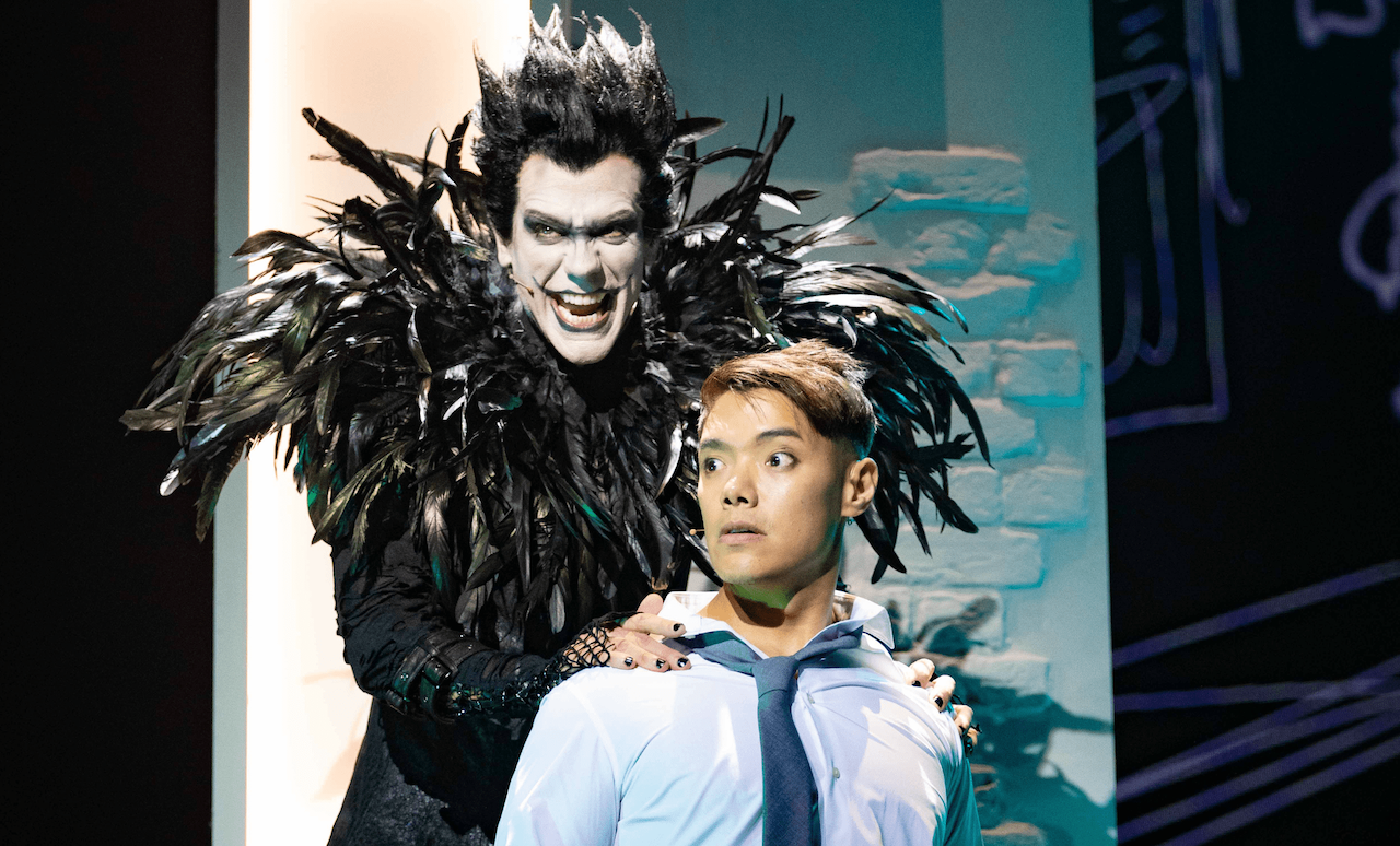 Adam Pascal es Ryuk y Joaquin Pedro Valdés es Light en la producción de "Death note" de Londres