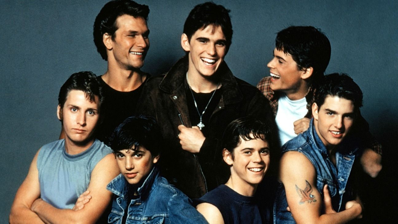 Reparto de la película de 1983 "The outsiders" (Rebeldes)