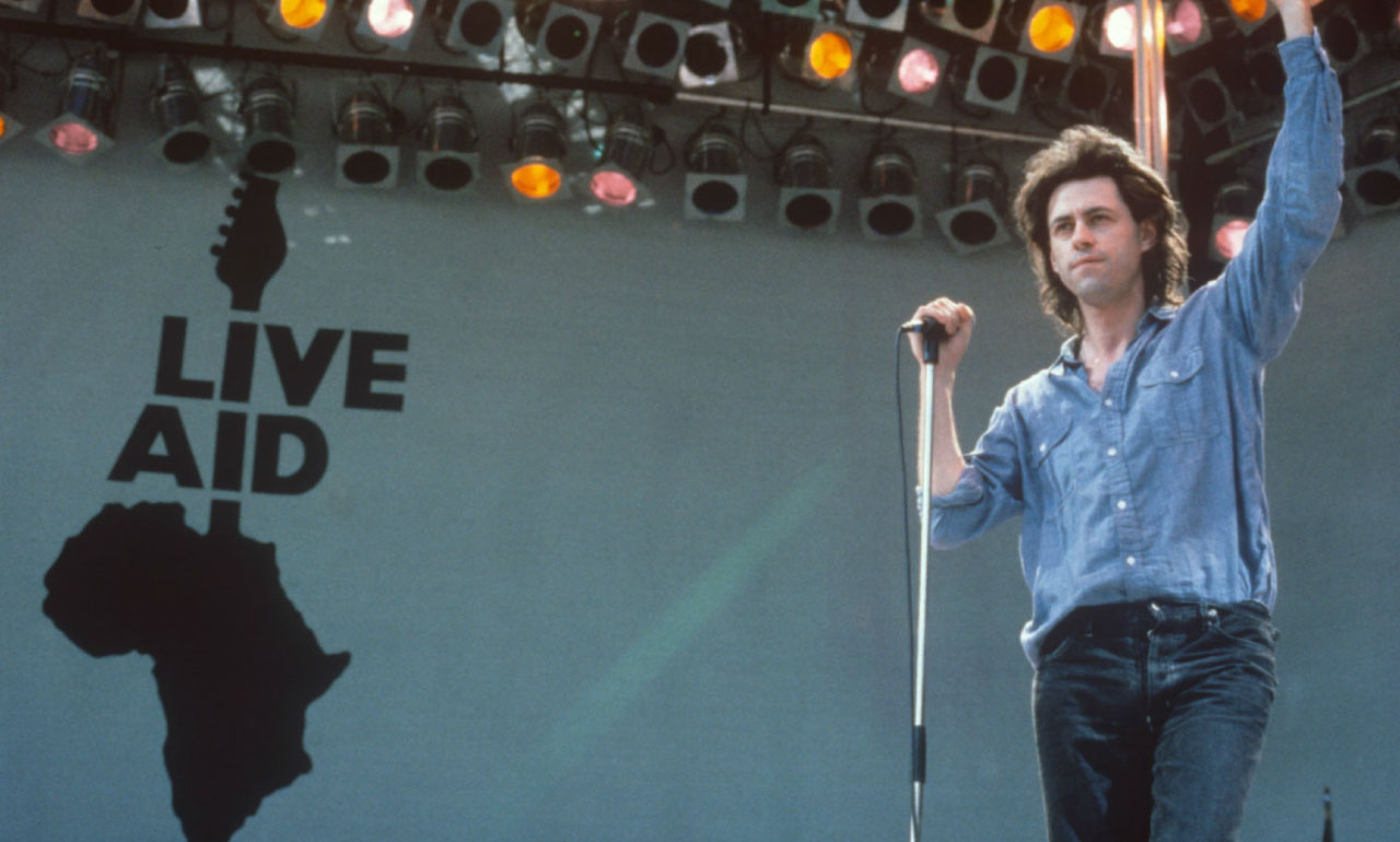 Bob Geldof en Live Aid