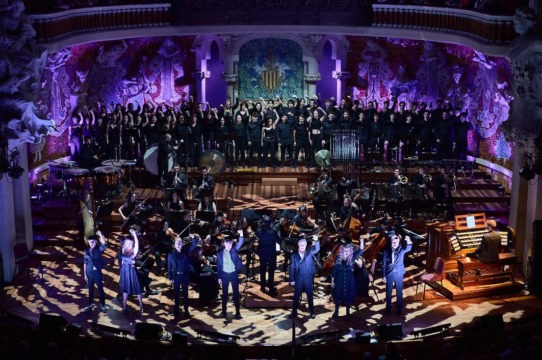 La obertura de "weeney Todd" en el Palau de la Musica