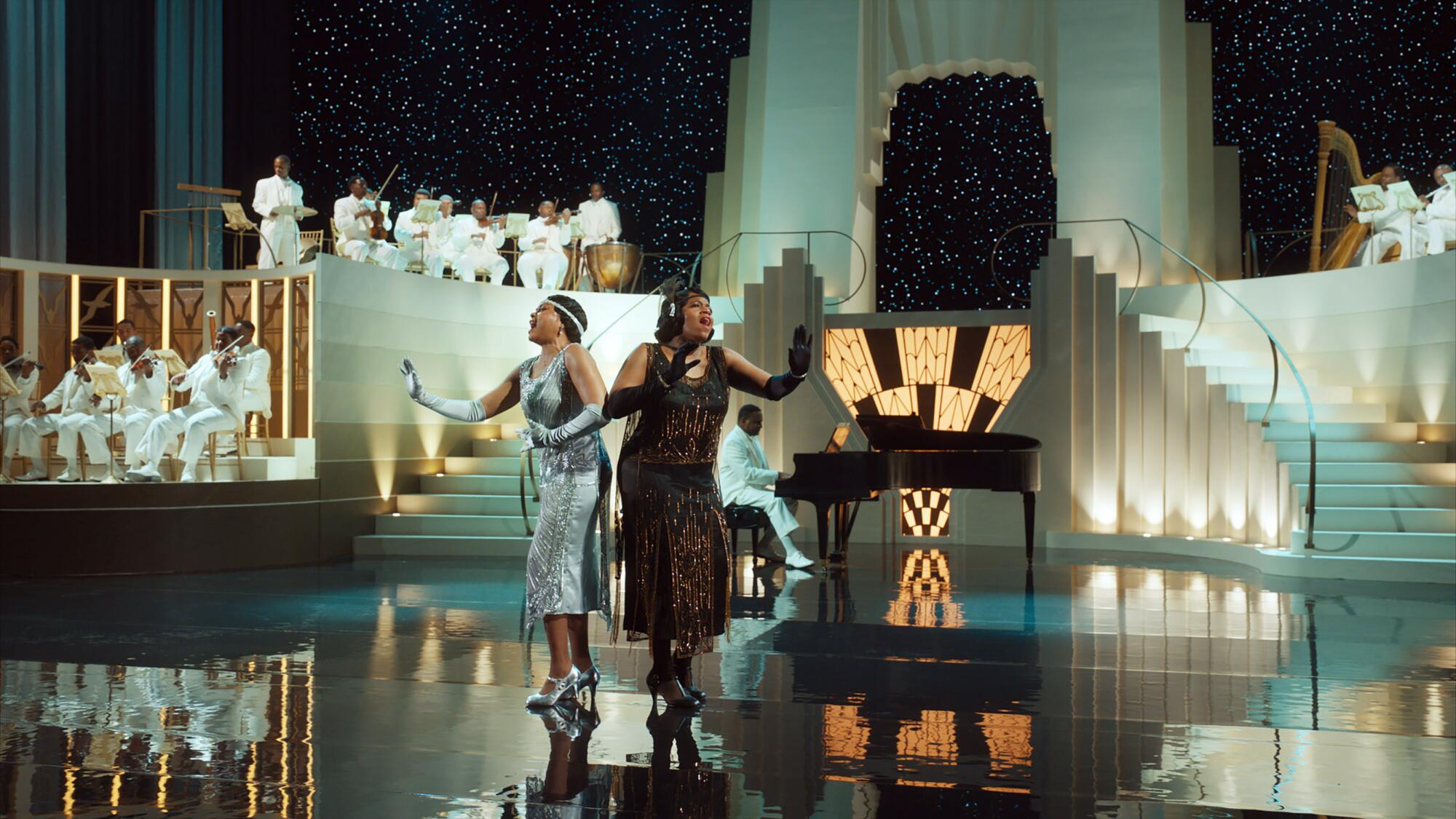 Una escena de "The color purple"