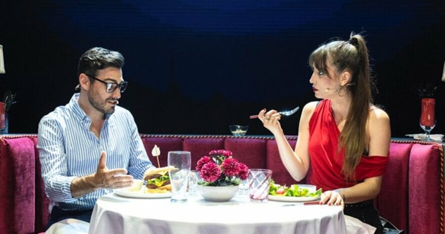 José Miralles y Teresa Ferrer en "First date"