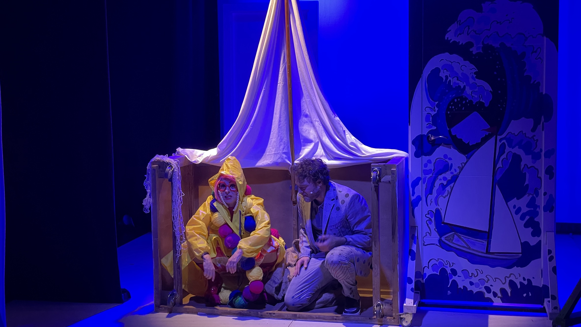 Mamen Mengó y Paco Ivanez en "El diario de Lucas"