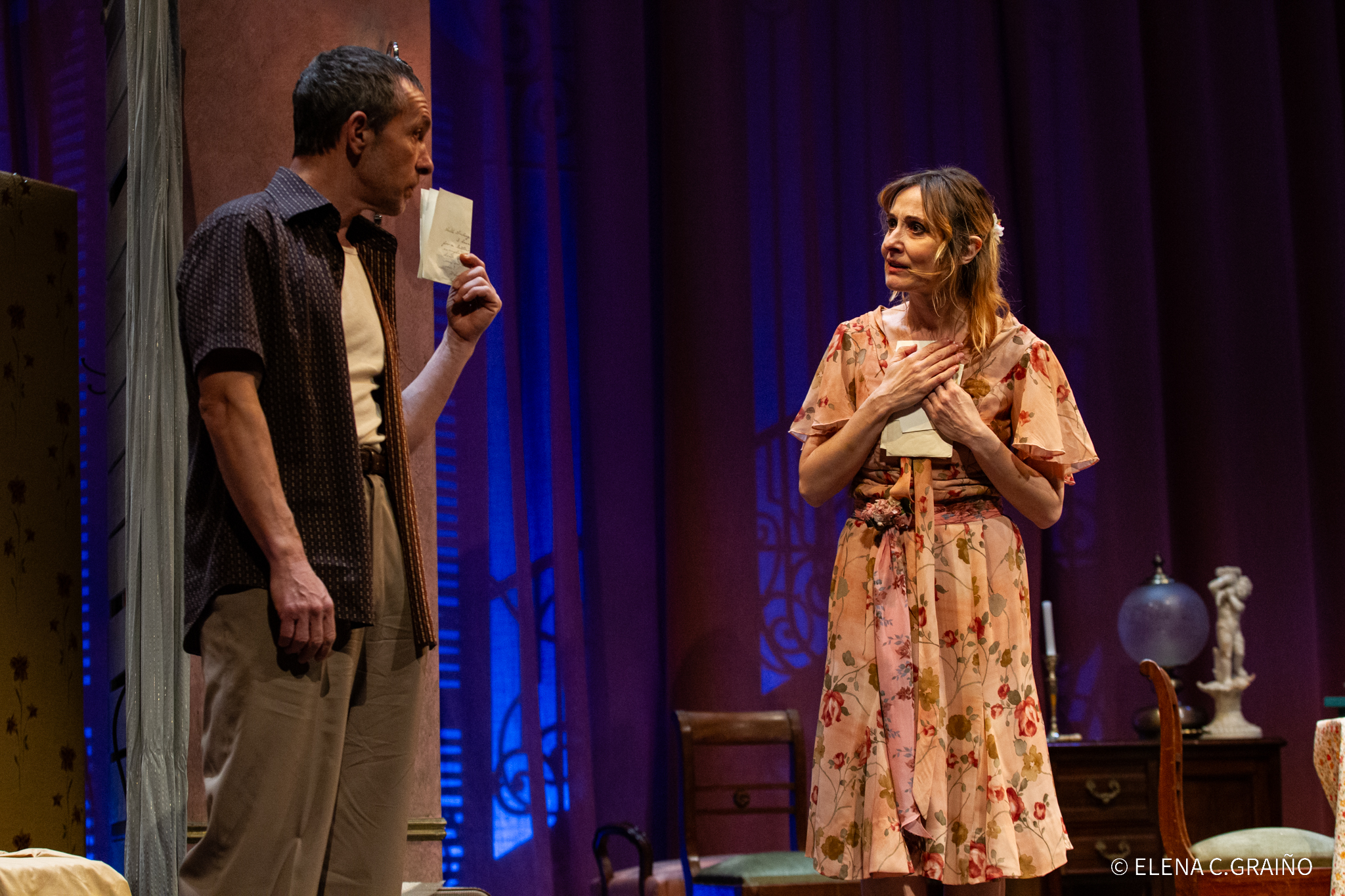 Pablo Derqui y Nathalie Poza en una escena