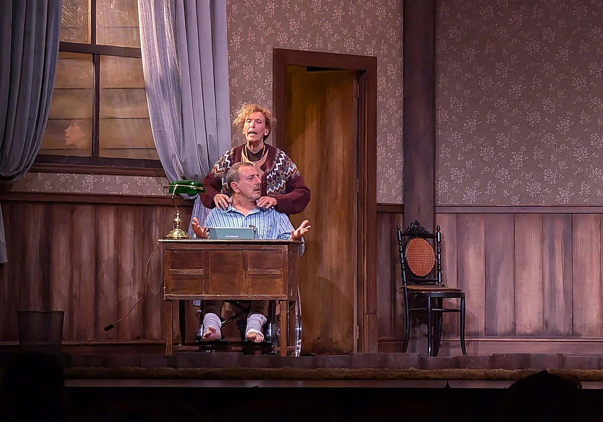 Carmen Conesa y Marcial Álvarez en "Misery"