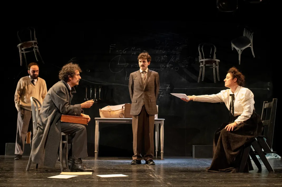 Una escena de "Señora Einstein"