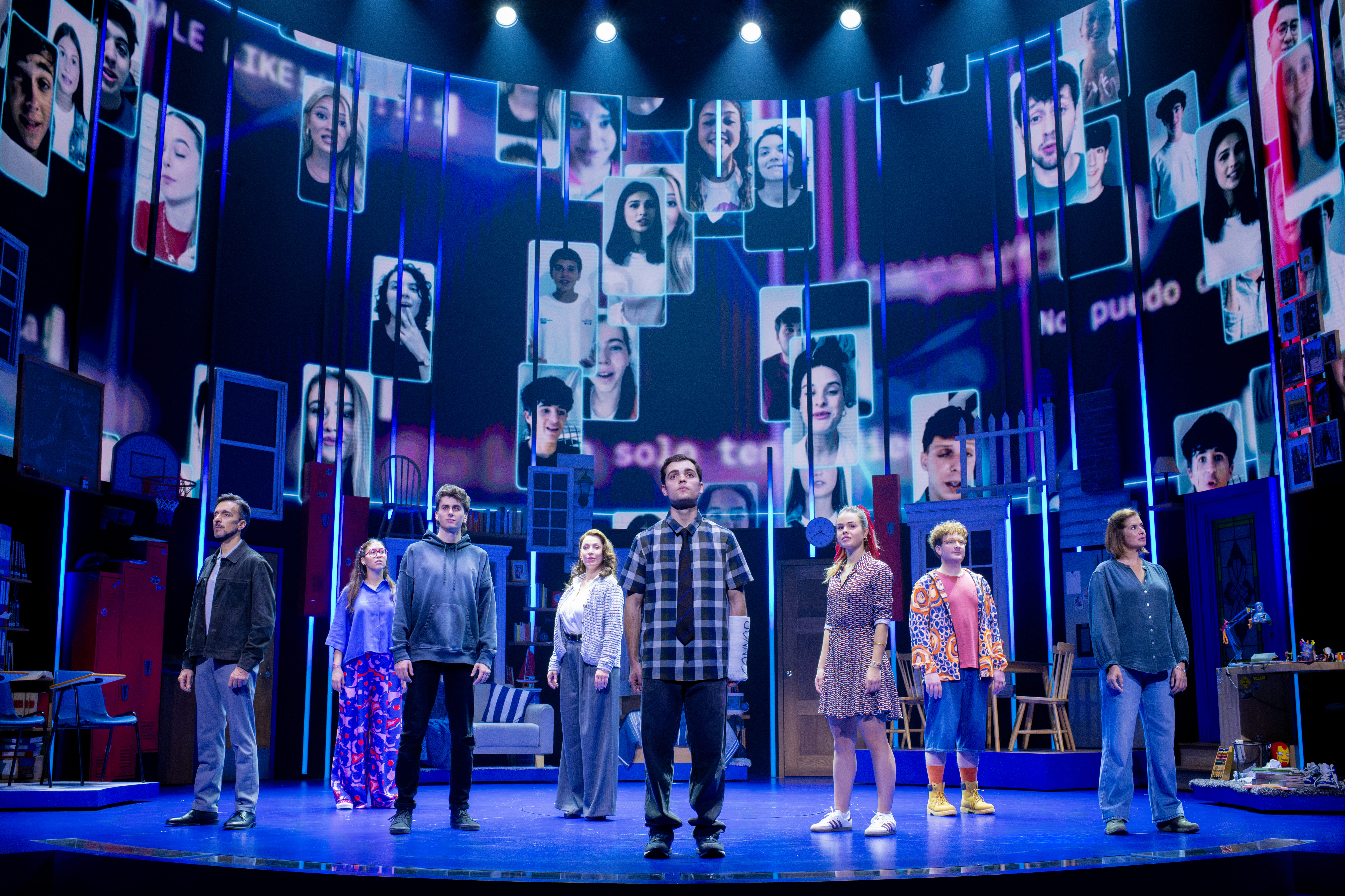 Una escena de "Querido Evan Hansen"